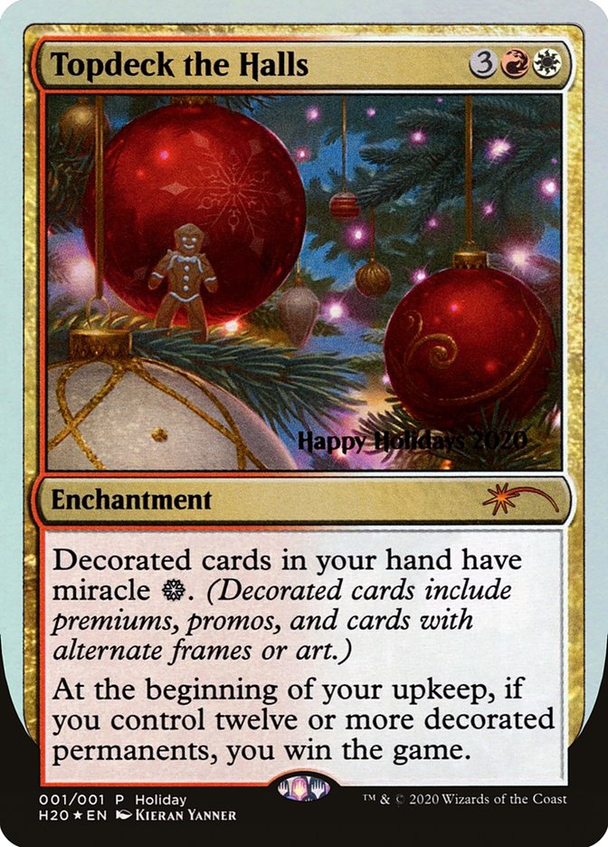 Topdeck the Halls [Happy Holidays] | GrognardGamesBatavia