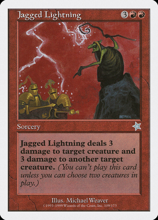 Jagged Lightning [Starter 1999] | GrognardGamesBatavia