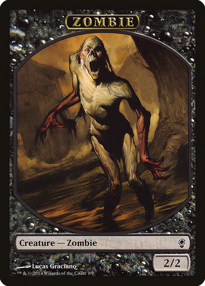 Zombie Token [Conspiracy Tokens] | GrognardGamesBatavia