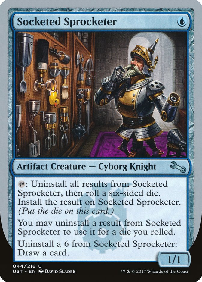 Socketed Sprocketer [Unstable] | GrognardGamesBatavia