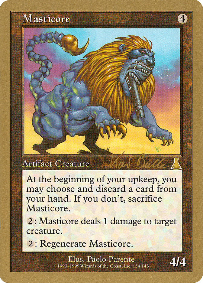 Masticore (Kai Budde) [World Championship Decks 1999] | GrognardGamesBatavia