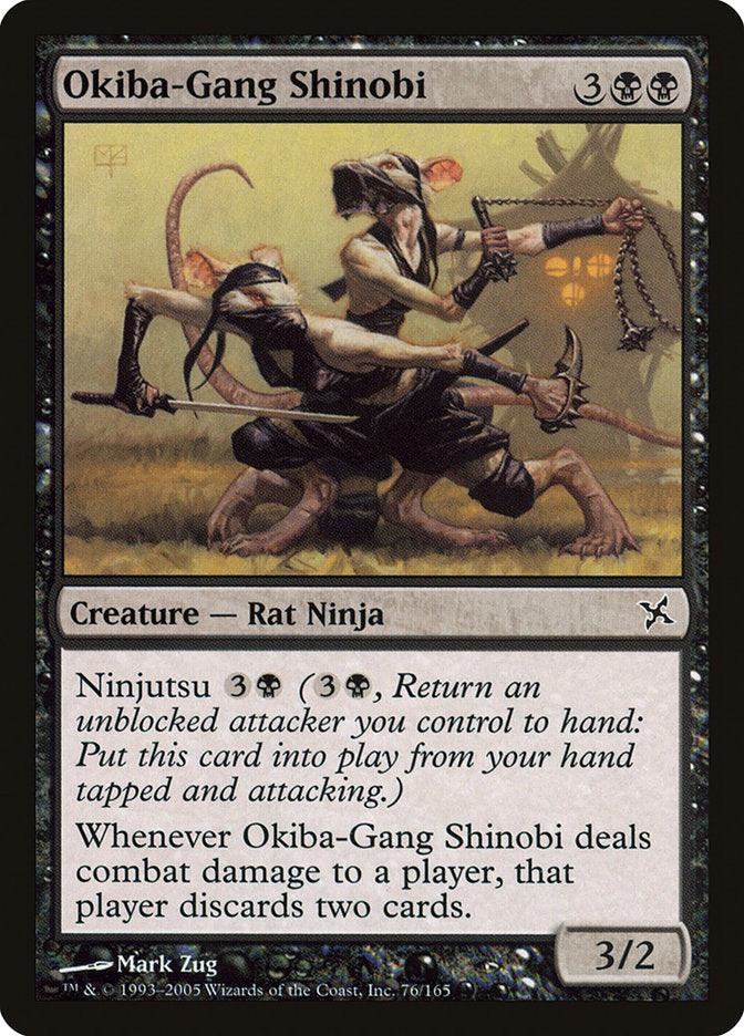 Okiba-Gang Shinobi [Betrayers of Kamigawa] | GrognardGamesBatavia