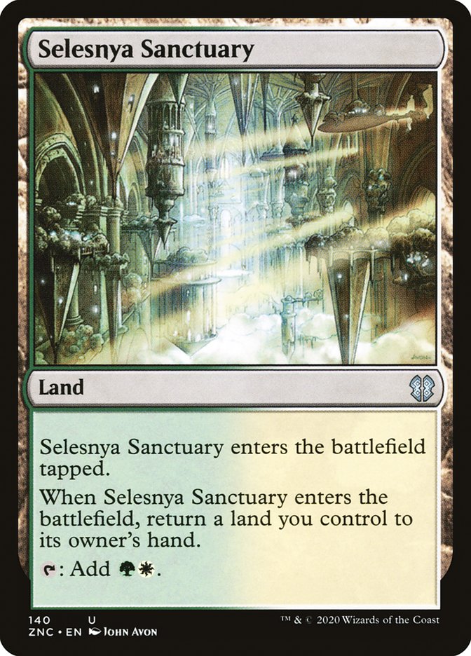 Selesnya Sanctuary [Zendikar Rising Commander] | GrognardGamesBatavia