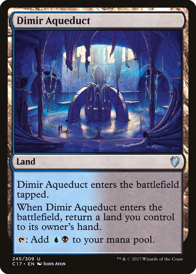 Dimir Aqueduct [Commander 2017] | GrognardGamesBatavia