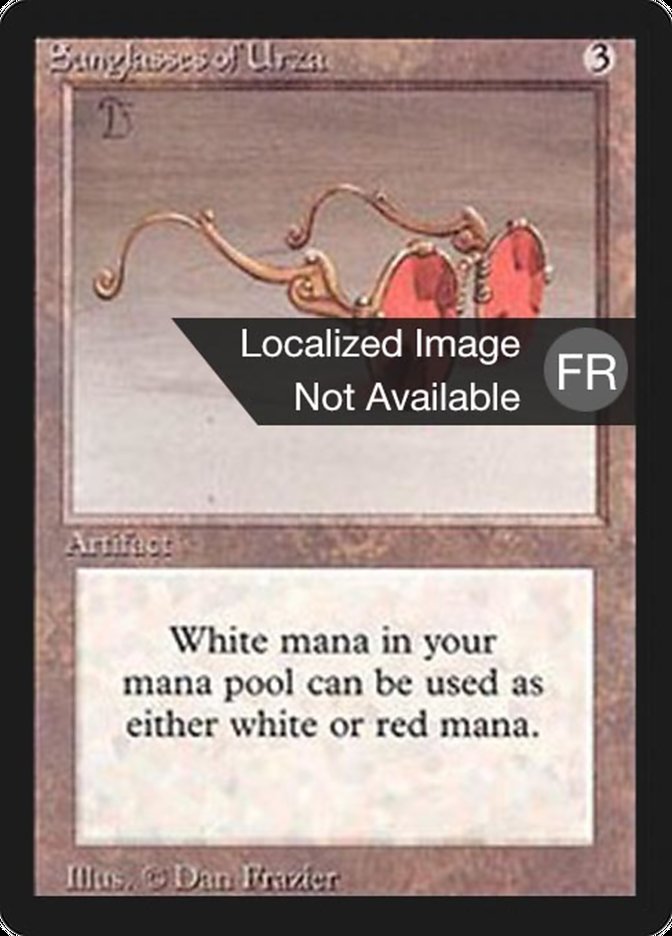 Sunglasses of Urza [Foreign Black Border] | GrognardGamesBatavia