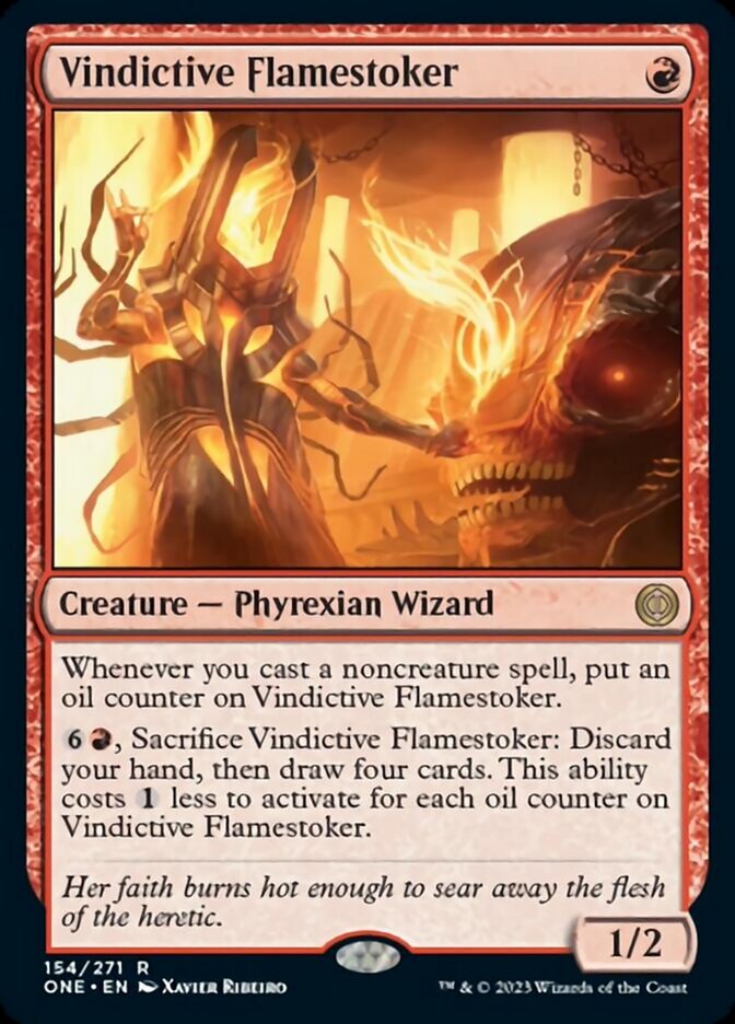 Vindictive Flamestoker [Phyrexia: All Will Be One] | GrognardGamesBatavia