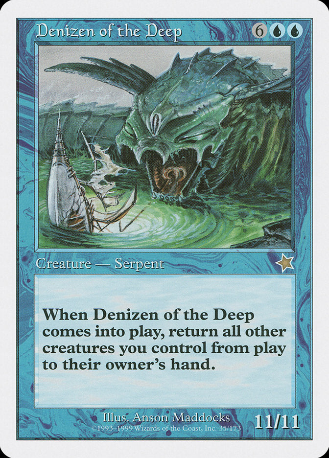 Denizen of the Deep [Starter 1999] | GrognardGamesBatavia