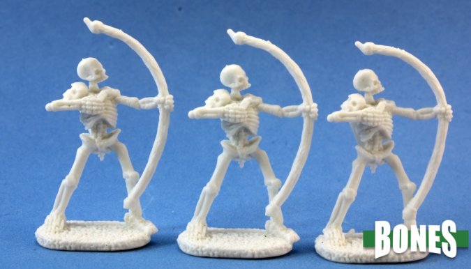 BONES 77018 Skeletal Archer (3) | GrognardGamesBatavia