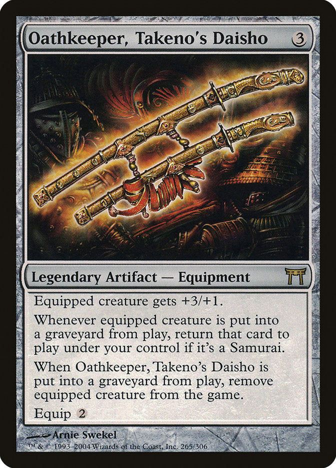 Oathkeeper, Takeno's Daisho [Champions of Kamigawa] | GrognardGamesBatavia