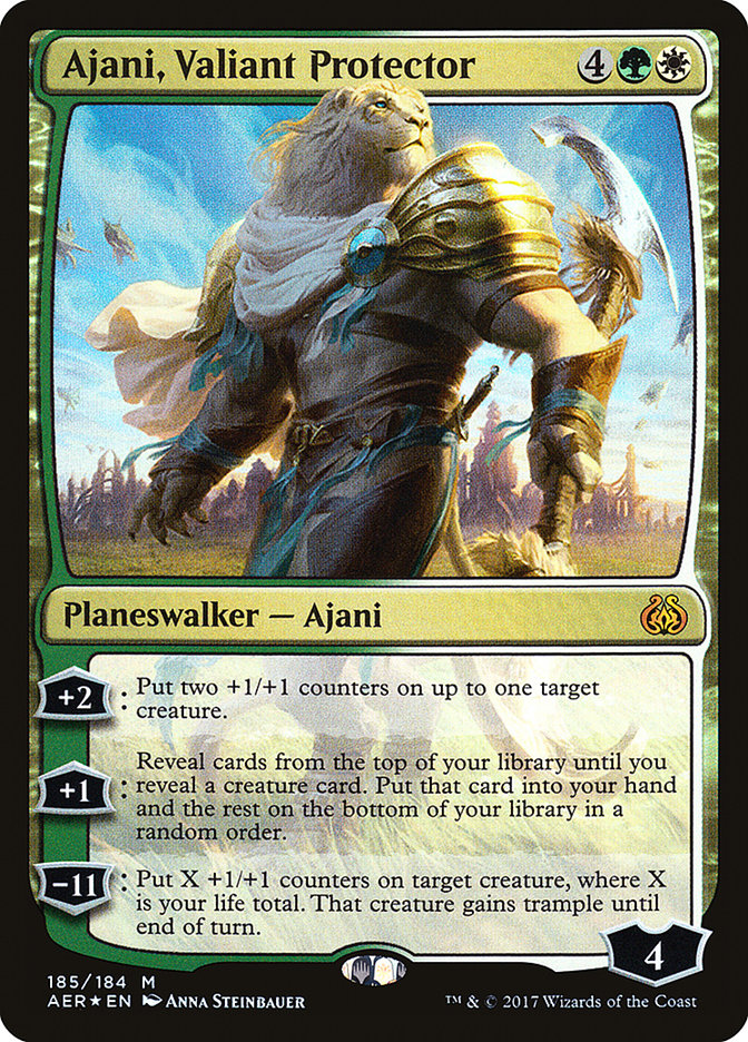 Ajani, Valiant Protector [Aether Revolt] | GrognardGamesBatavia