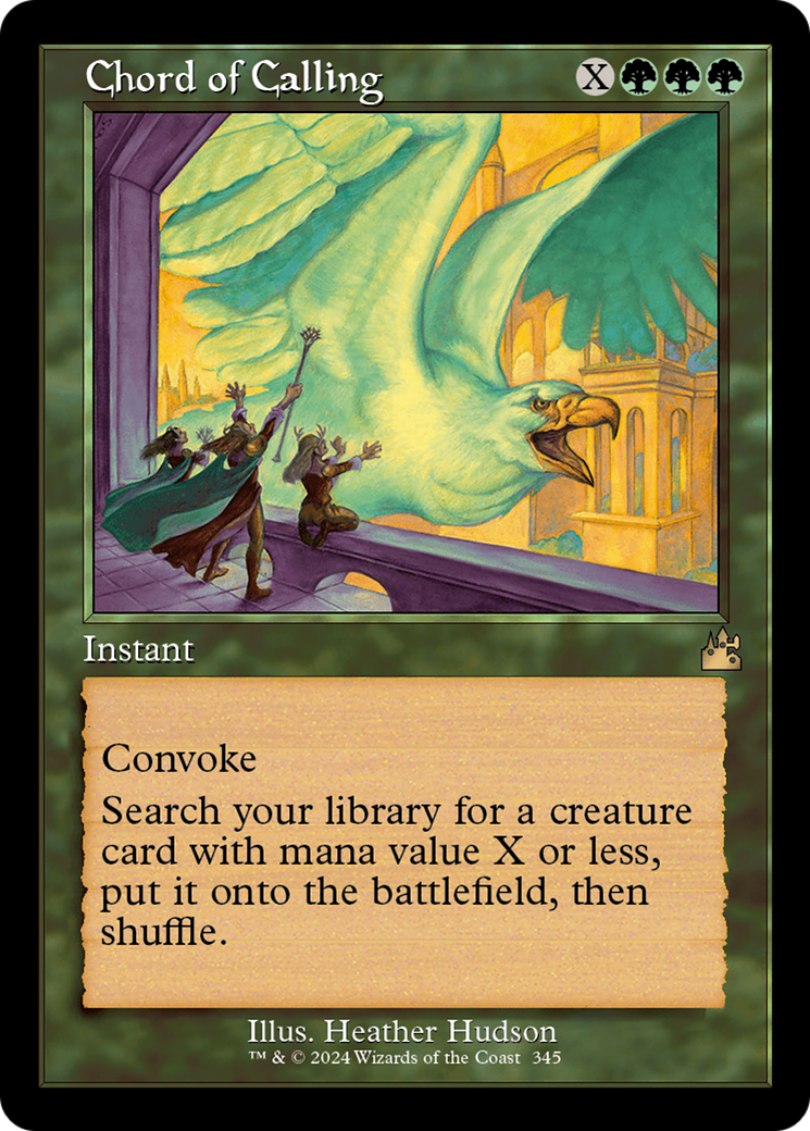 Chord of Calling (Retro Frame) [Ravnica Remastered] | GrognardGamesBatavia