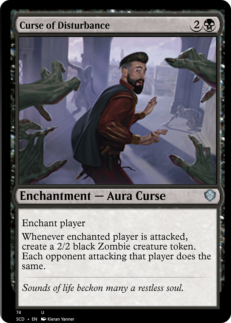 Curse of Disturbance [Starter Commander Decks] | GrognardGamesBatavia