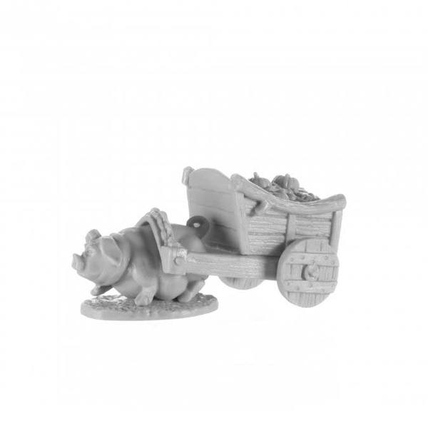 Bones 77657 Pig and Cart | GrognardGamesBatavia