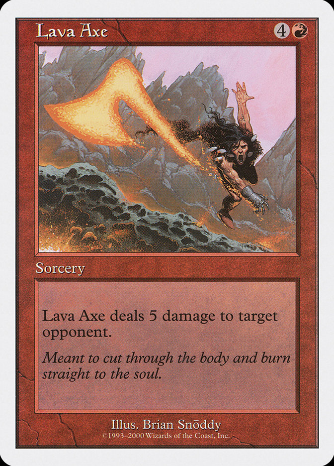 Lava Axe [Starter 2000] | GrognardGamesBatavia