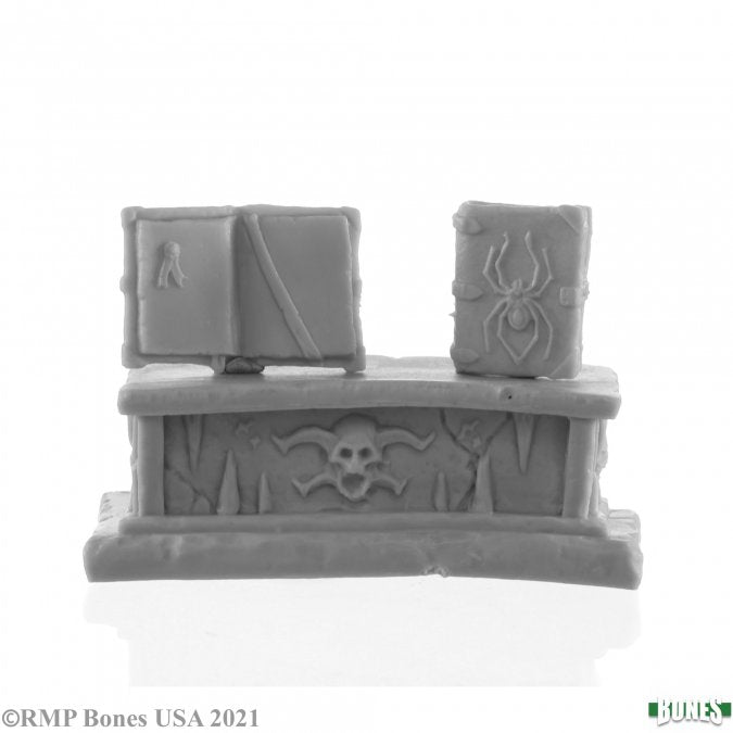 Bones 77721 Profane Altar and Books | GrognardGamesBatavia