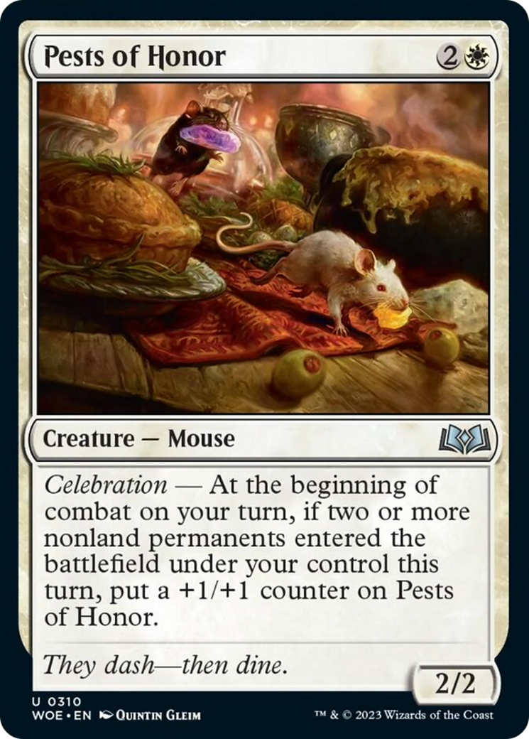 Pests of Honor [Wilds of Eldraine] | GrognardGamesBatavia