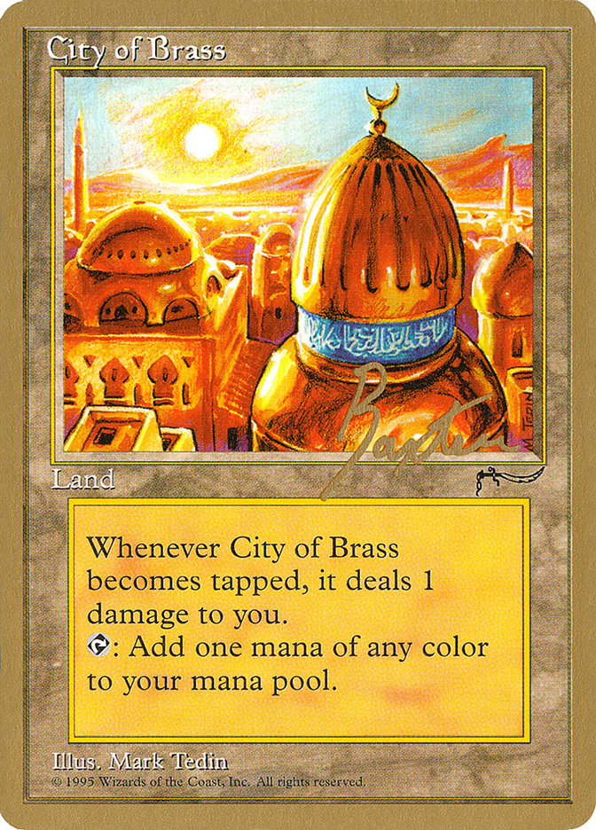 City of Brass (George Baxter) [Pro Tour Collector Set] | GrognardGamesBatavia