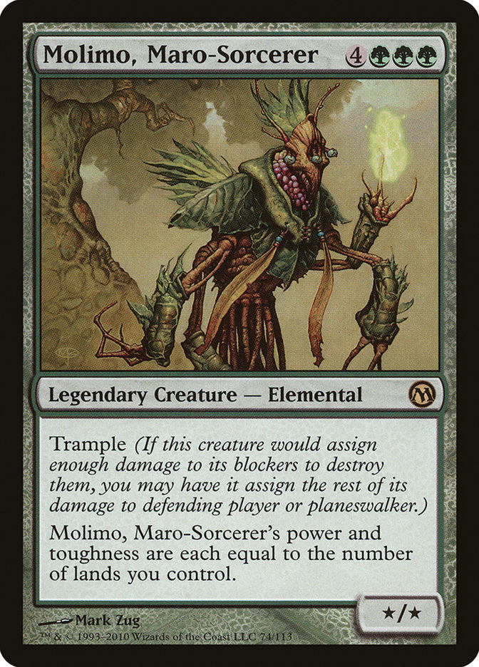 Molimo, Maro-Sorcerer [Duels of the Planeswalkers] | GrognardGamesBatavia