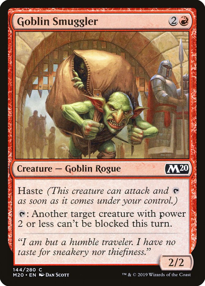 Goblin Smuggler [Core Set 2020] | GrognardGamesBatavia