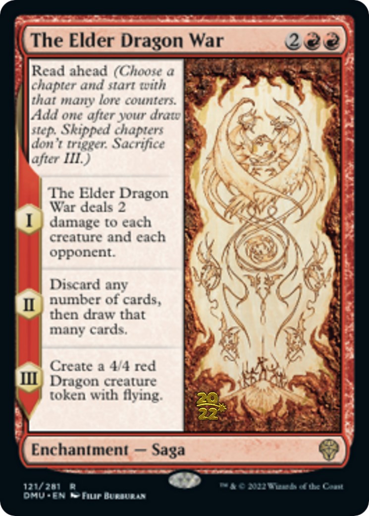 The Elder Dragon War [Dominaria United Prerelease Promos] | GrognardGamesBatavia