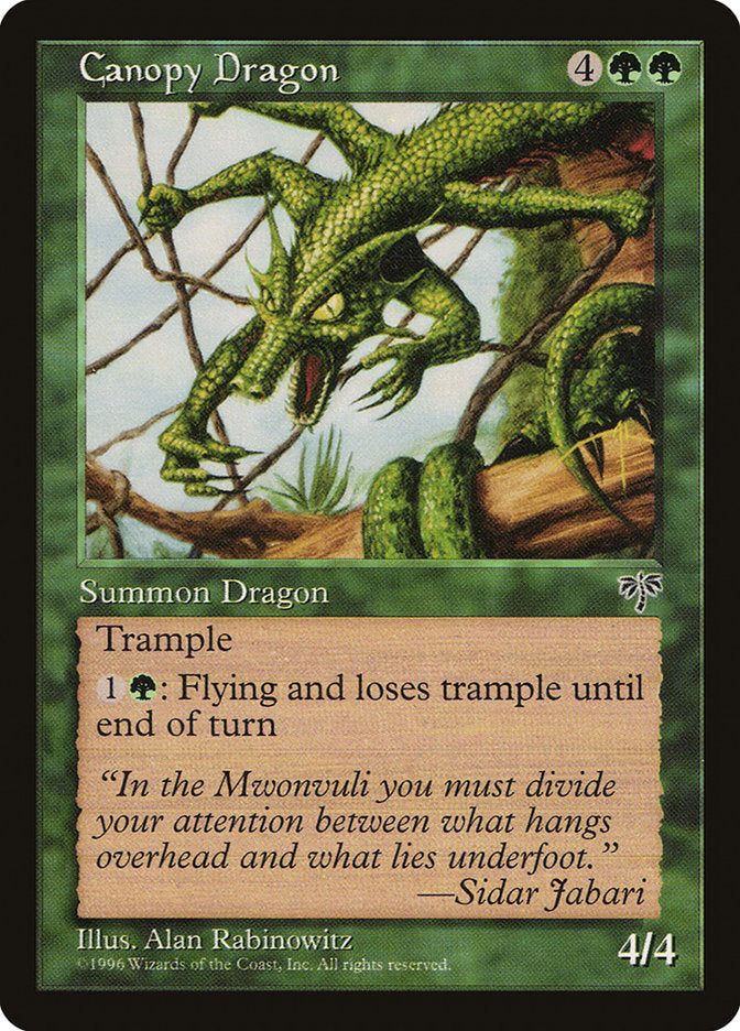 Canopy Dragon [Mirage] | GrognardGamesBatavia