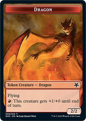 Dragon // Elf Warrior Double-Sided Token [Game Night: Free-for-All Tokens] | GrognardGamesBatavia