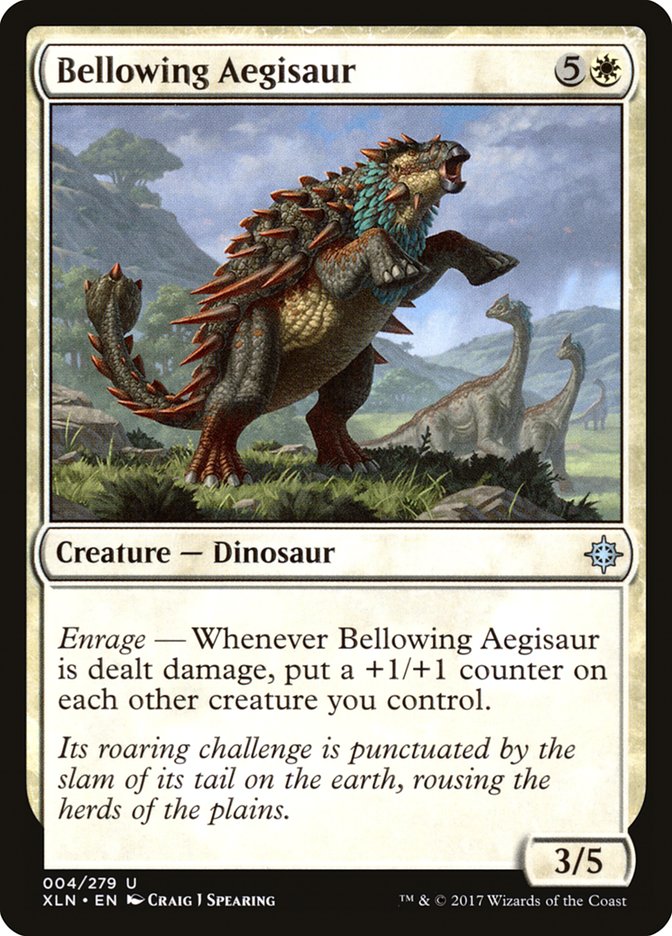 Bellowing Aegisaur [Ixalan] | GrognardGamesBatavia