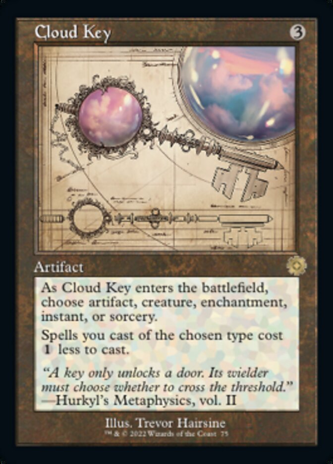 Cloud Key (Retro Schematic) [The Brothers' War Retro Artifacts] | GrognardGamesBatavia