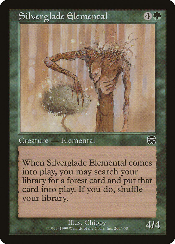 Silverglade Elemental [Mercadian Masques] | GrognardGamesBatavia