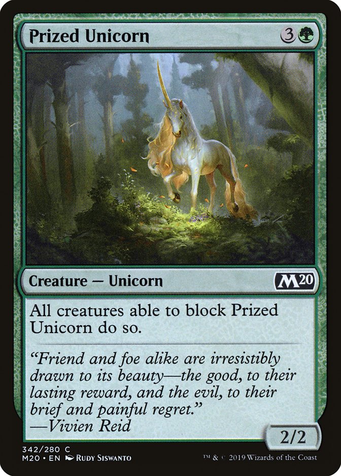 Prized Unicorn [Core Set 2020] | GrognardGamesBatavia