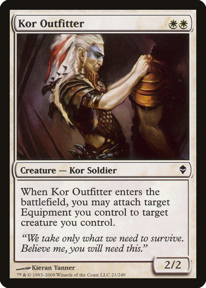 Kor Outfitter [Zendikar] | GrognardGamesBatavia