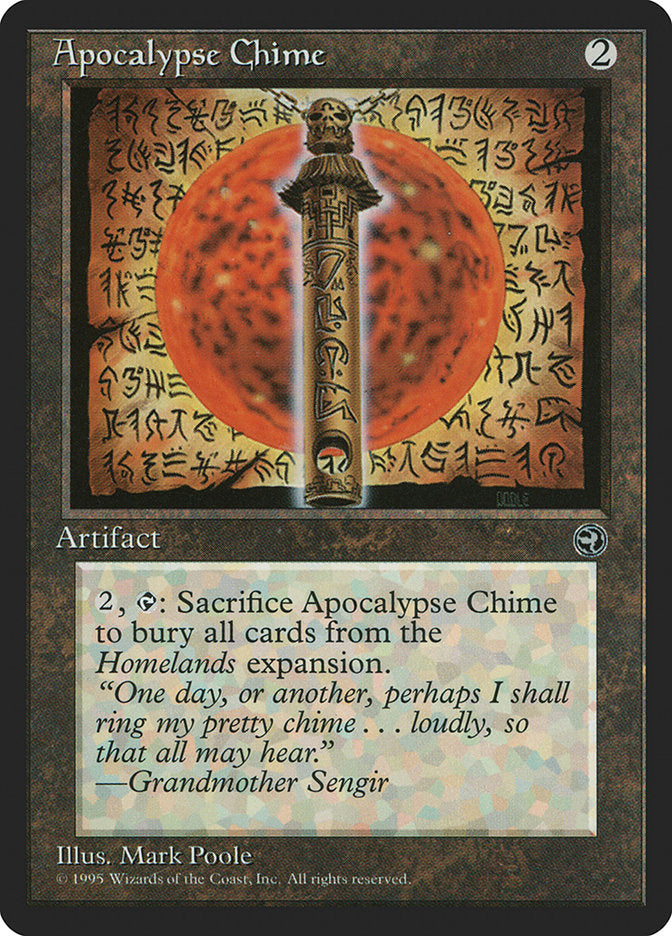 Apocalypse Chime [Homelands] | GrognardGamesBatavia