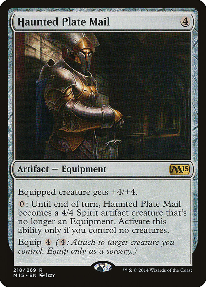 Haunted Plate Mail [Magic 2015] | GrognardGamesBatavia