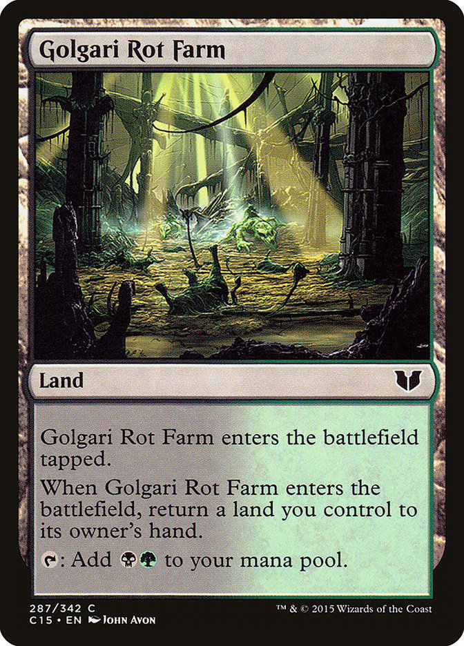 Golgari Rot Farm [Commander 2015] | GrognardGamesBatavia