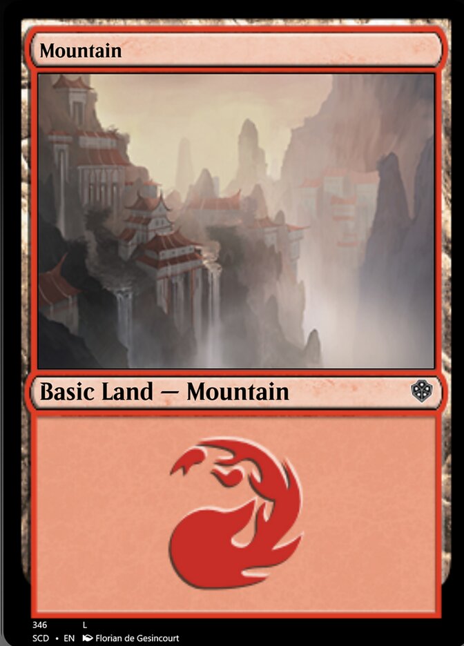 Mountain (346) [Starter Commander Decks] | GrognardGamesBatavia