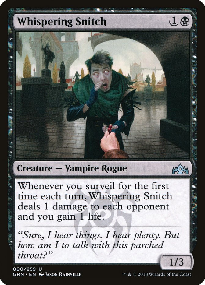 Whispering Snitch [Guilds of Ravnica] | GrognardGamesBatavia