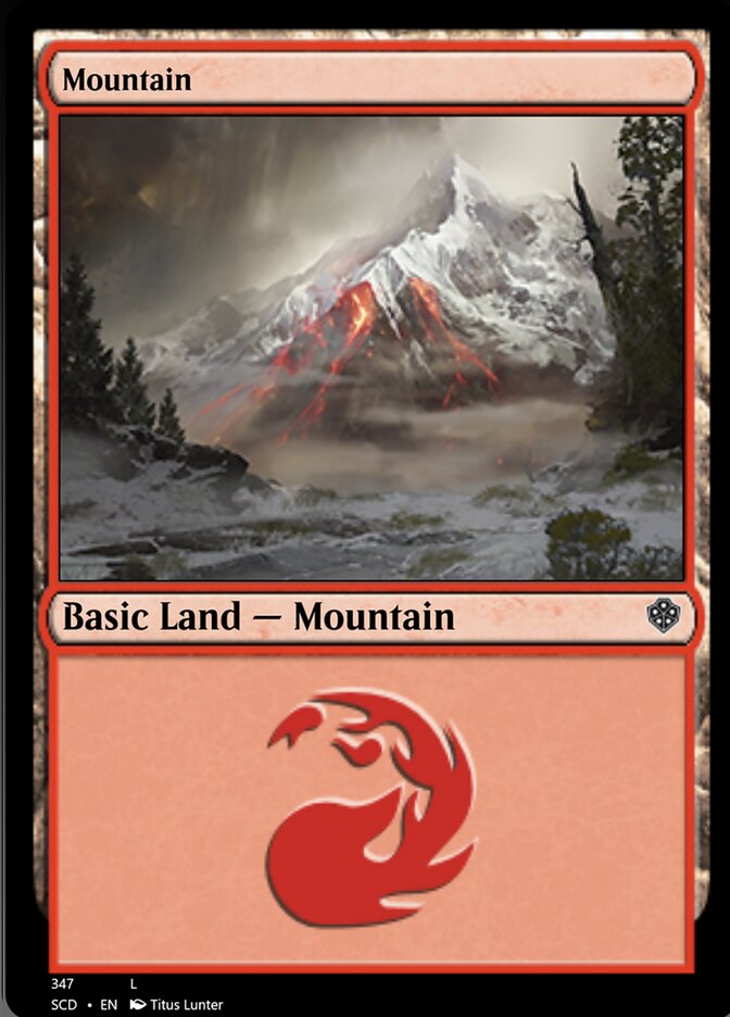 Mountain (347) [Starter Commander Decks] | GrognardGamesBatavia