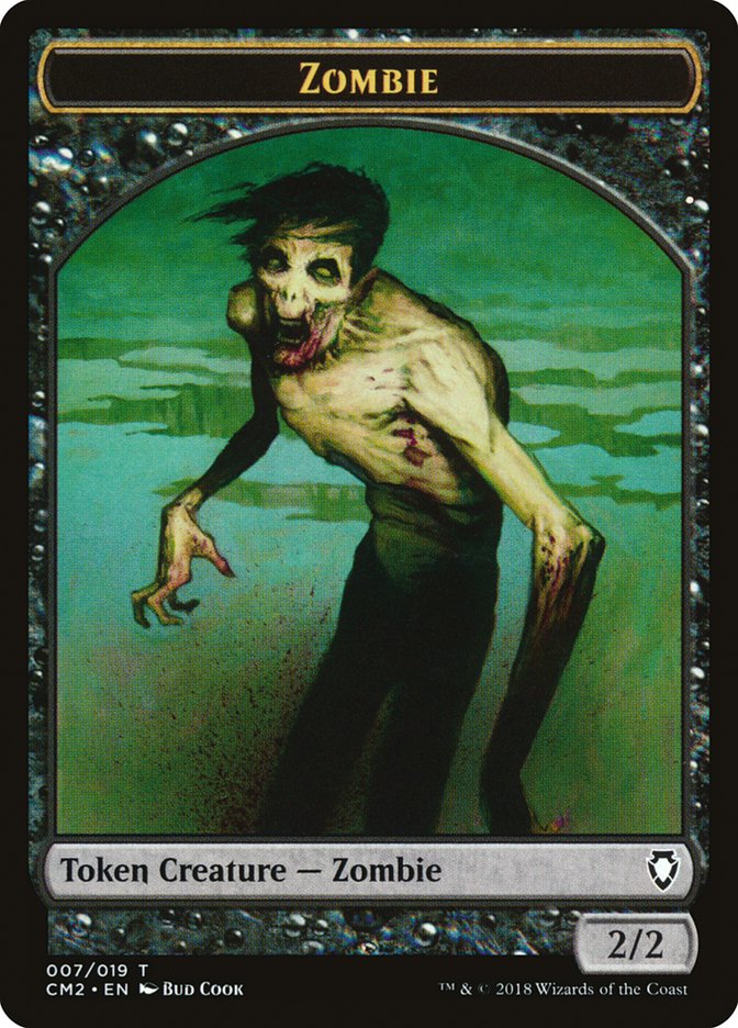 Zombie Token [Commander Anthology Volume II Tokens] | GrognardGamesBatavia