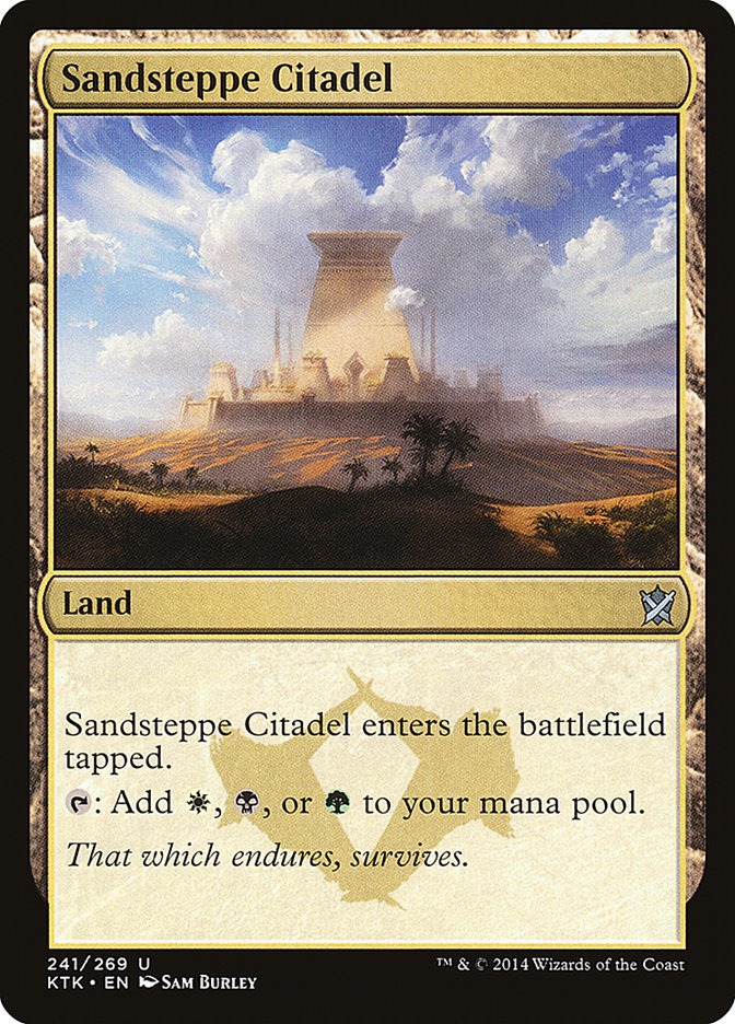 Sandsteppe Citadel [Khans of Tarkir] | GrognardGamesBatavia