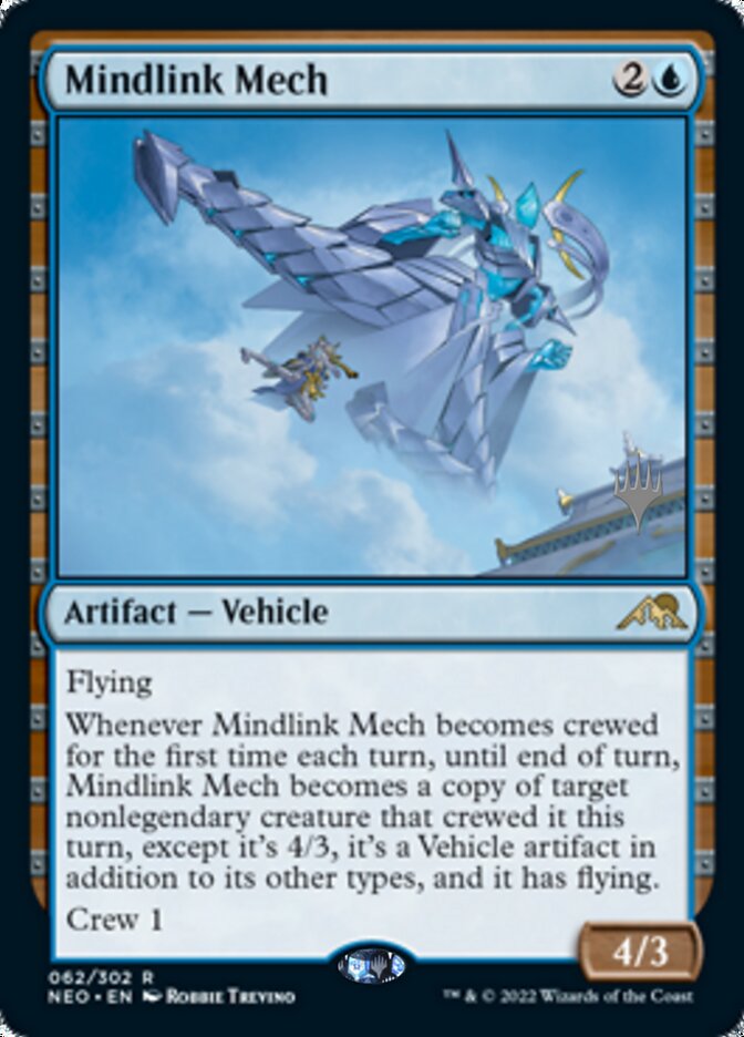 Mindlink Mech (Promo Pack) [Kamigawa: Neon Dynasty Promos] | GrognardGamesBatavia