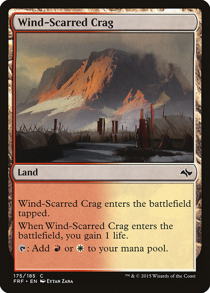 Wind-Scarred Crag [Fate Reforged] | GrognardGamesBatavia