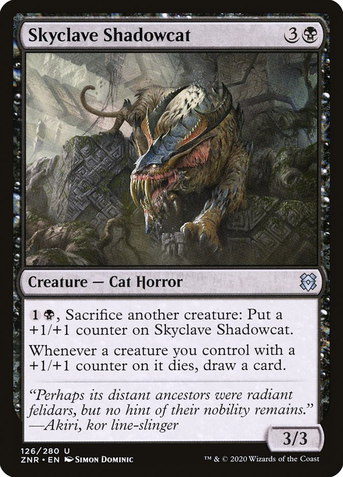 Skyclave Shadowcat [Zendikar Rising] | GrognardGamesBatavia