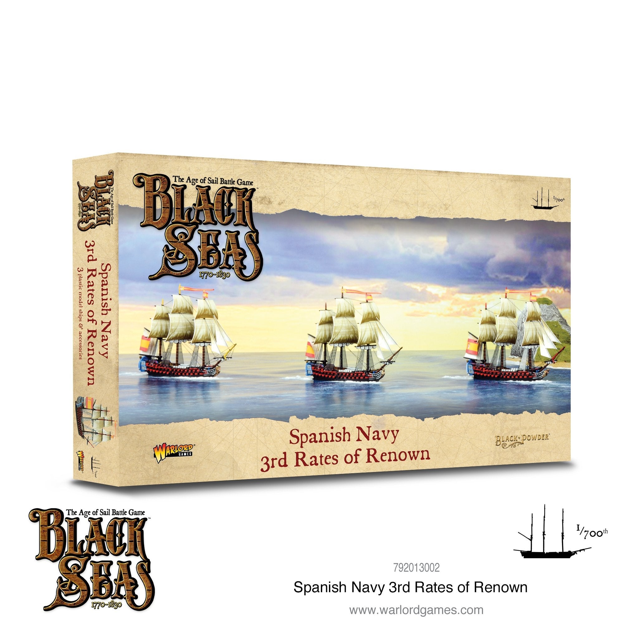 Black Seas: Spanish Navy 3rd Rates of Renown | GrognardGamesBatavia