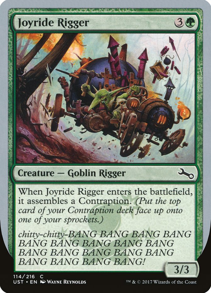 Joyride Rigger [Unstable] | GrognardGamesBatavia