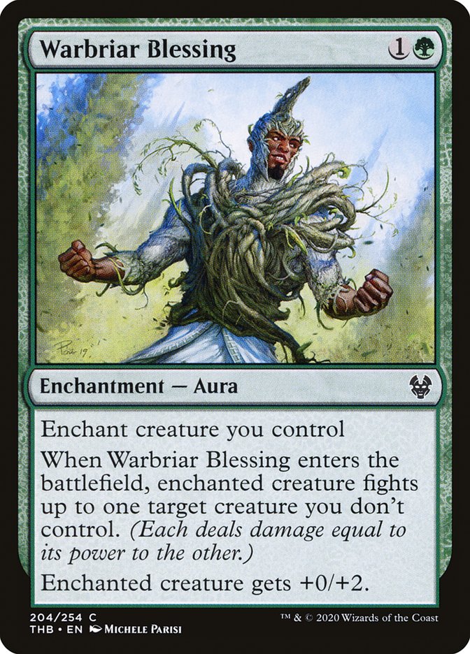 Warbriar Blessing [Theros Beyond Death] | GrognardGamesBatavia