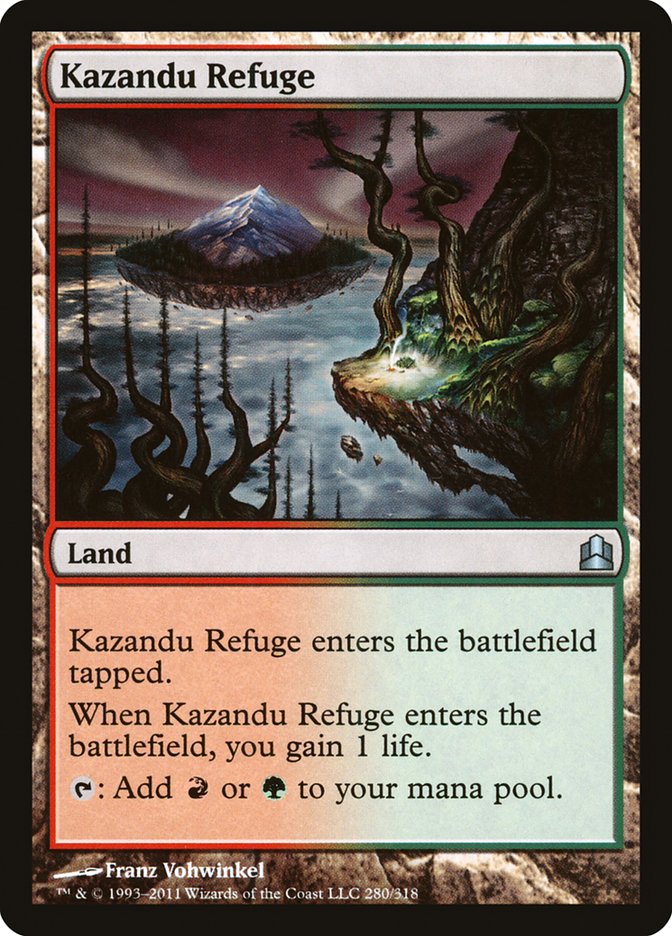 Kazandu Refuge [Commander 2011] | GrognardGamesBatavia