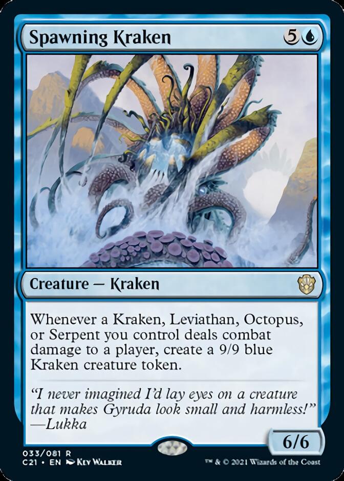 Spawning Kraken [Commander 2021] | GrognardGamesBatavia