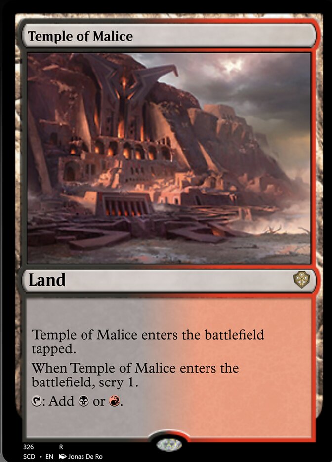 Temple of Malice [Starter Commander Decks] | GrognardGamesBatavia