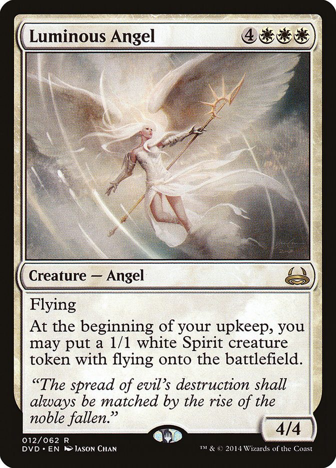 Luminous Angel (Divine vs. Demonic) [Duel Decks Anthology] | GrognardGamesBatavia