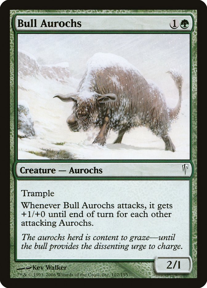 Bull Aurochs [Coldsnap] | GrognardGamesBatavia